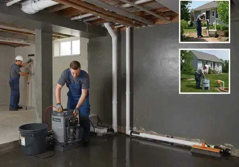 Basement Waterproofing and Flood Prevention process in Palatine, IL